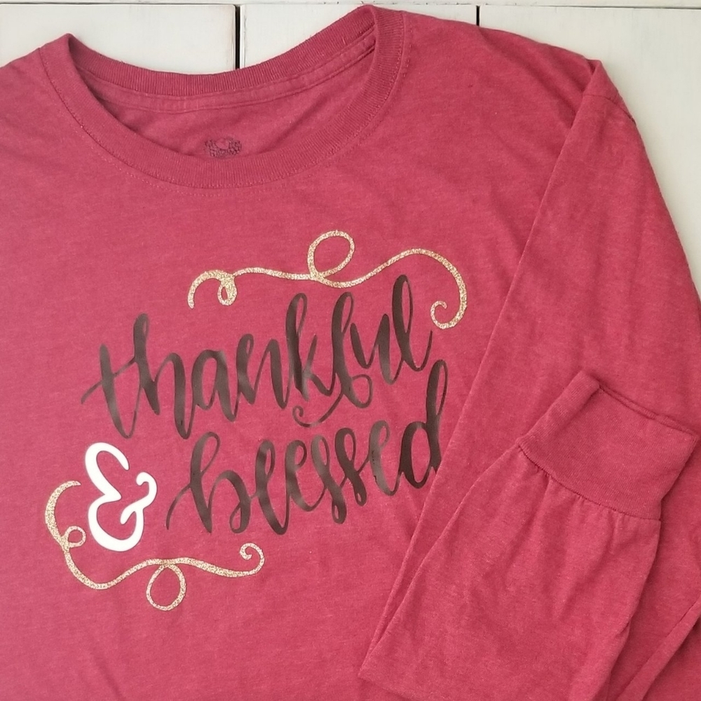 'Thankful & Blessed' T-Shirt